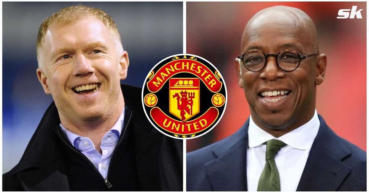 Ian Wright and Paul Scholes slammed Manchester United star David de Gea for antics against Arsenal.