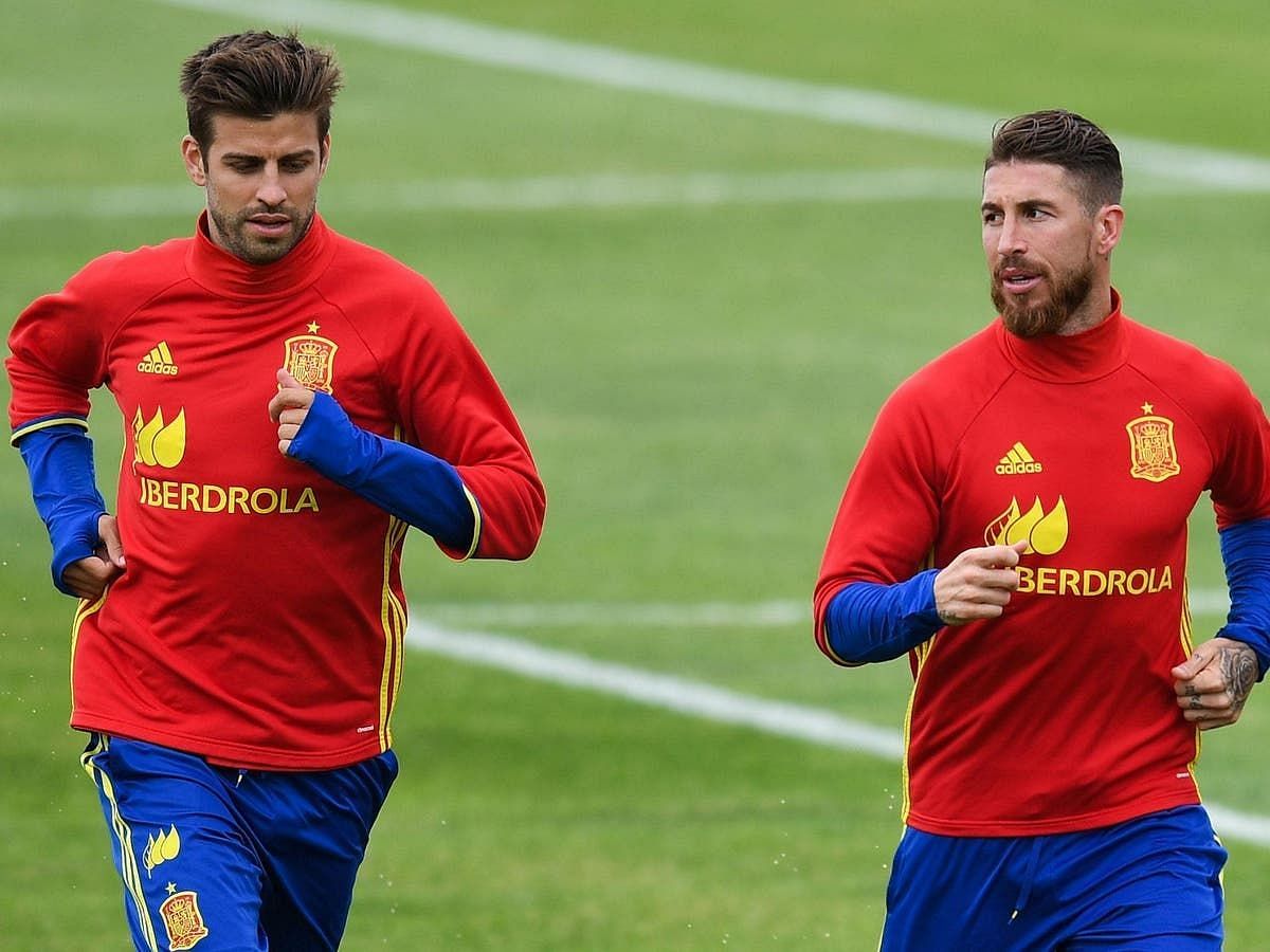 Gerard Pique and Sergio Ramos formed one of the most solid centre-back partnerships in international football.