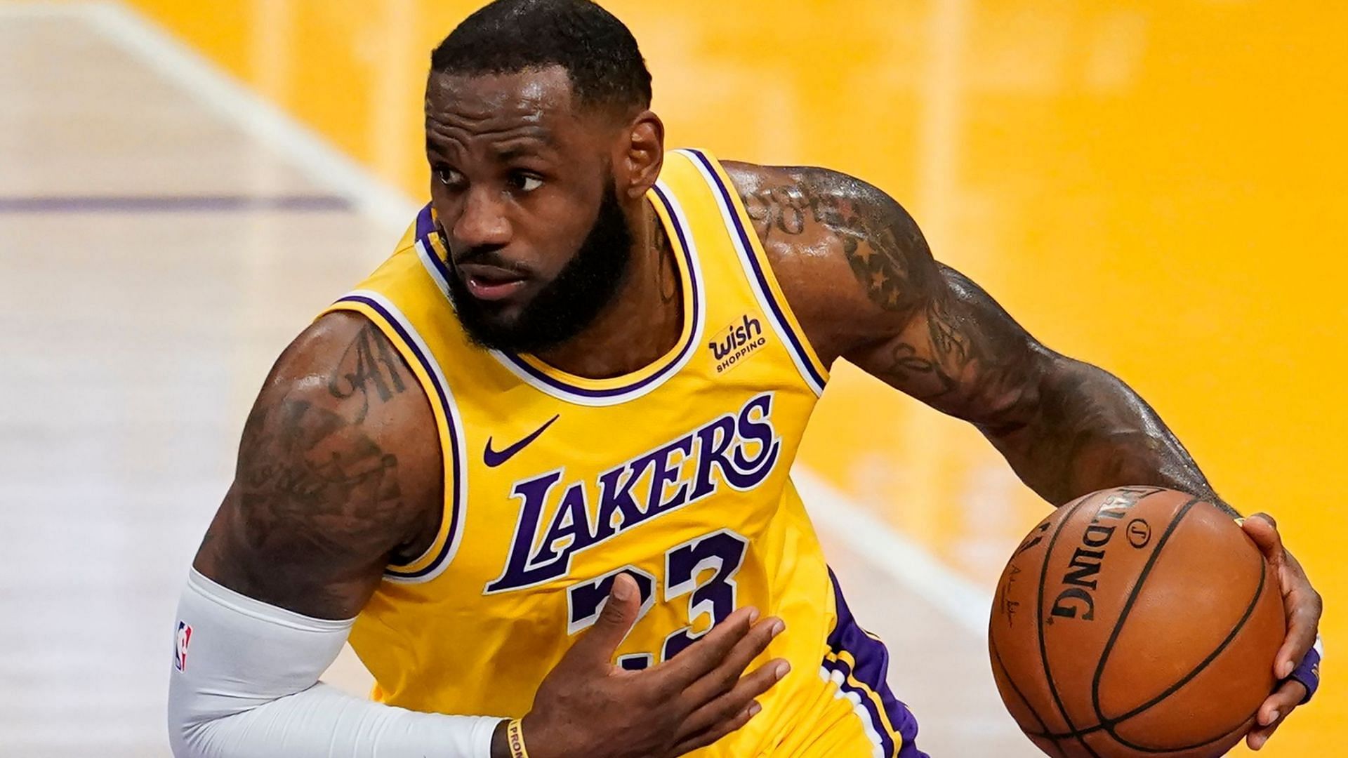 LeBron James has been placed under the NBA&#039;s health and safety protocols before the game against the Sacramento Kings. [Photo: Sky Sports]