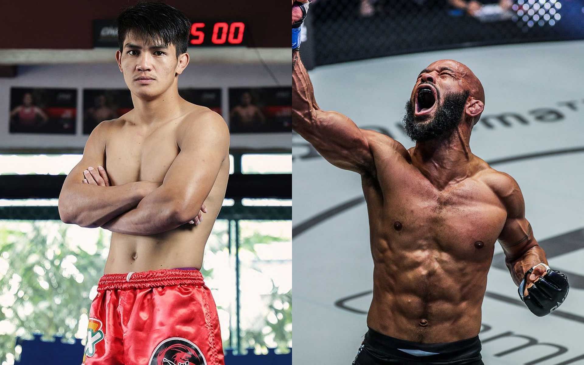 Demetrious Johnson (left) Danny Kingad (right) [Photos: ONE Championship]