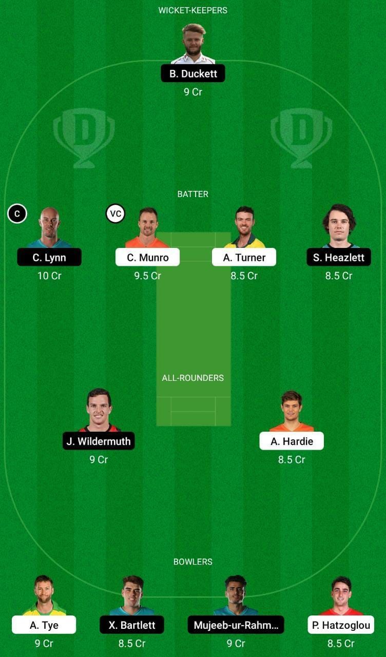 SCO vs HEA Dream11 Fantasy Tip #1 - BBL 2021-22