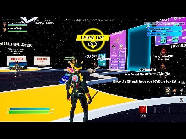 Fortnite Chapter 3 AFK XP glitch: All working maps and their codes