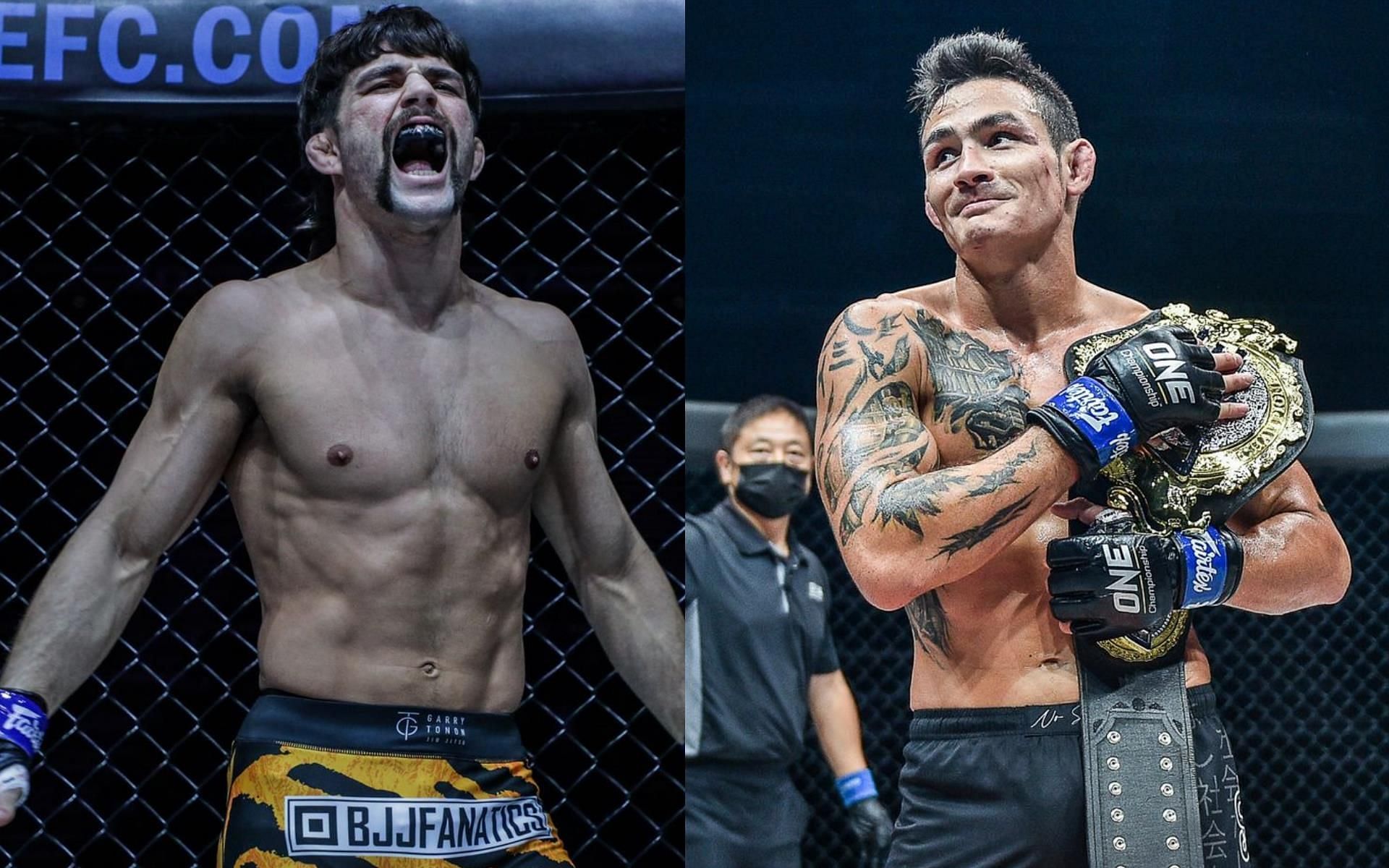 Thanh Le (Right) will put his title on the line against fellow specialist Garry Tonon (Left) at ONE X | [Photos: ONE Championship]