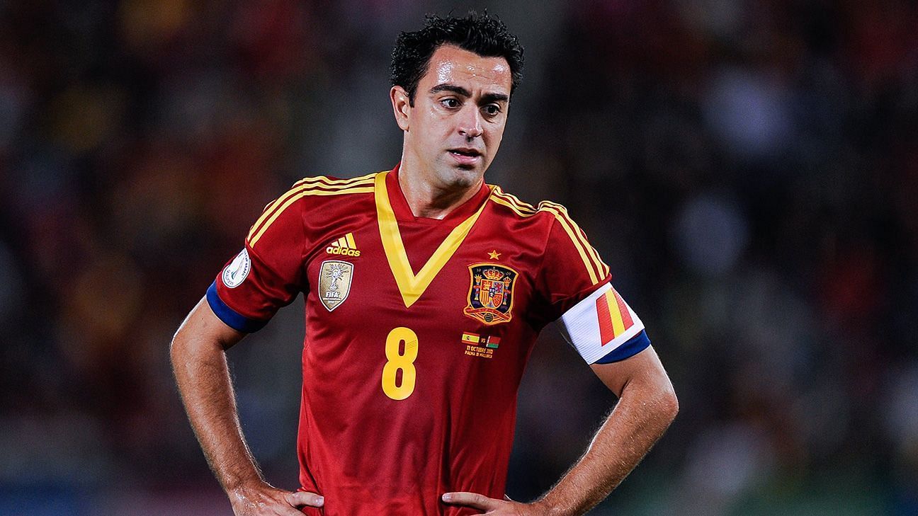 Xavi Hernandez was a key component at the heart of Spain&#039;s and Barcelona&#039;s midfield