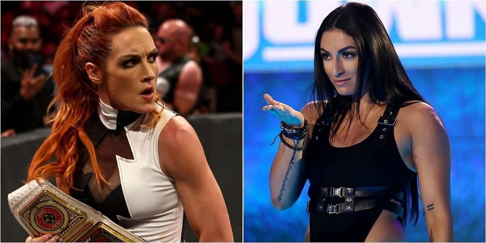 Beck Lynch (left) and Sonya Deville (right)