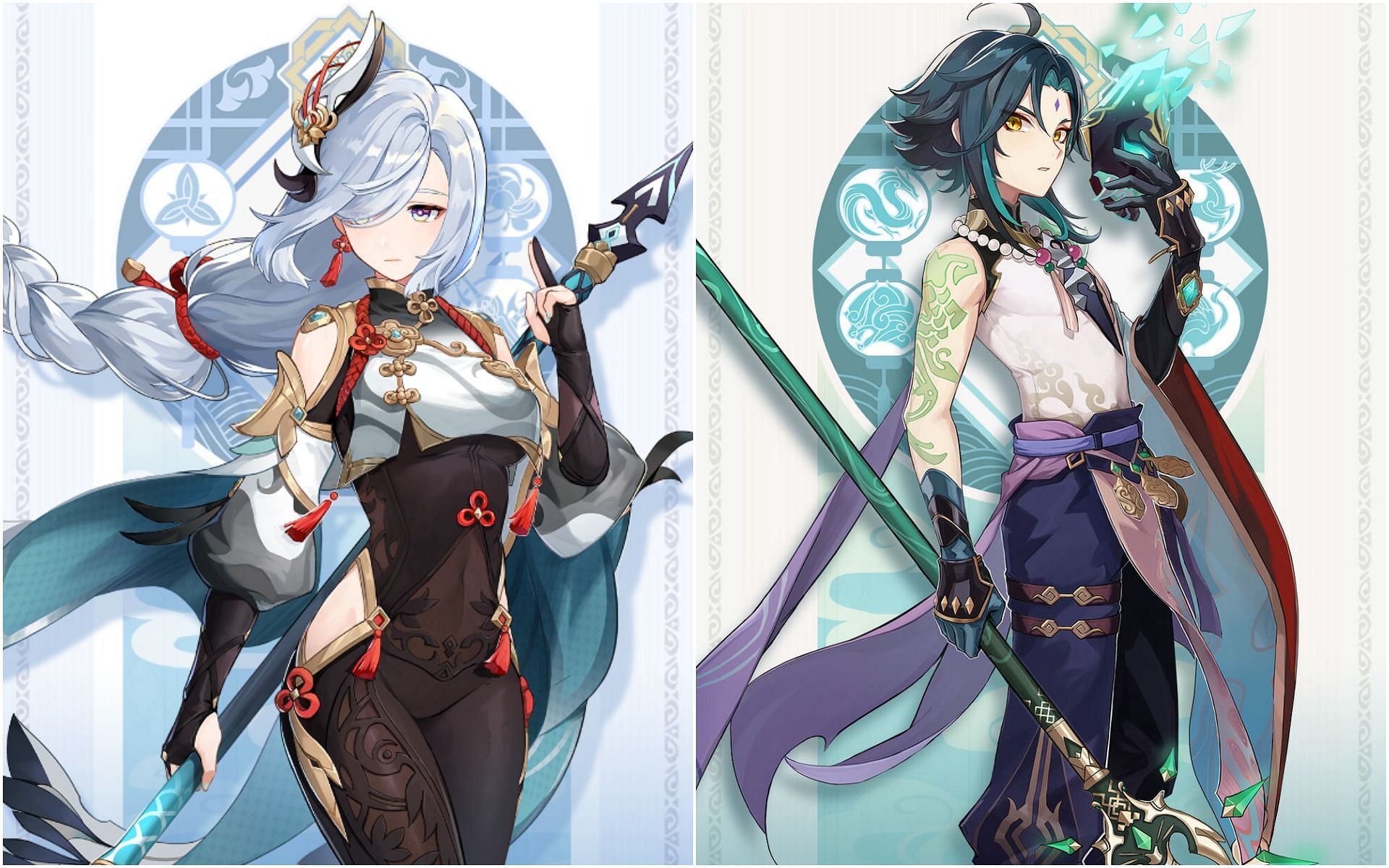 Leaks suggest Genshin Impact 2.4 will begin with Shenhe and Xiao banners. (Image via Sportskeeda)