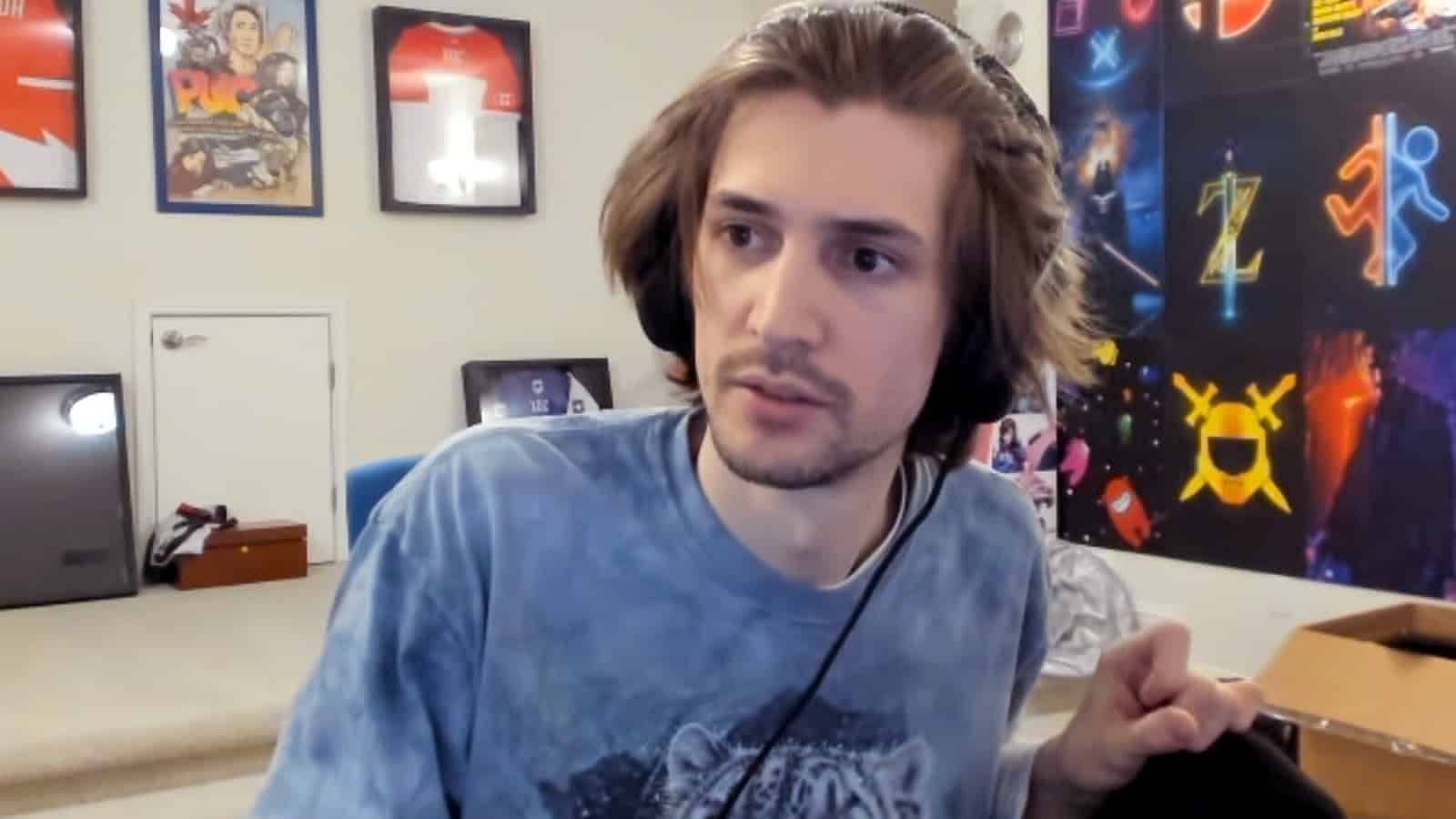 xQc got into yet another altercation during a recent GTA RP stream. (Image via xQc)