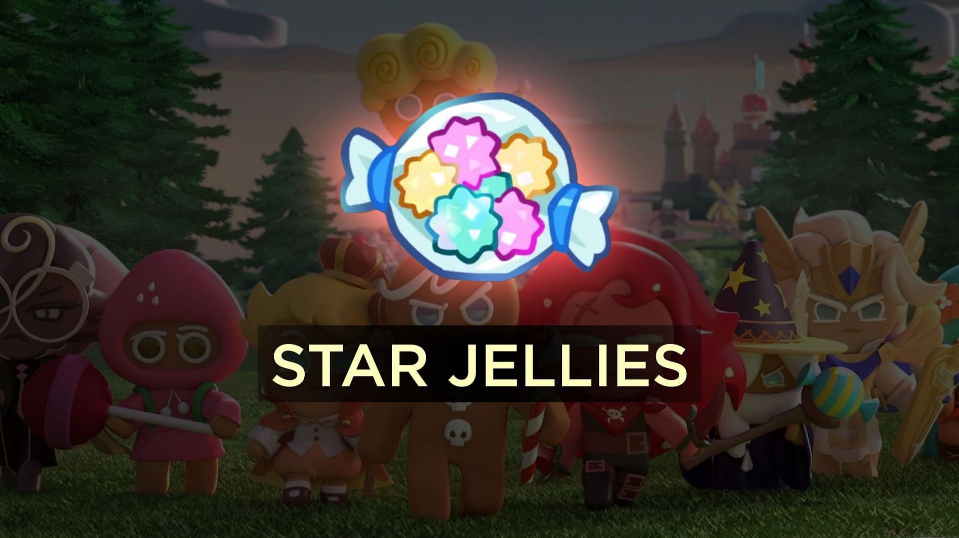 Star Jellies are important items in Cookie Run Kingdom (Image via Sportskeeda)