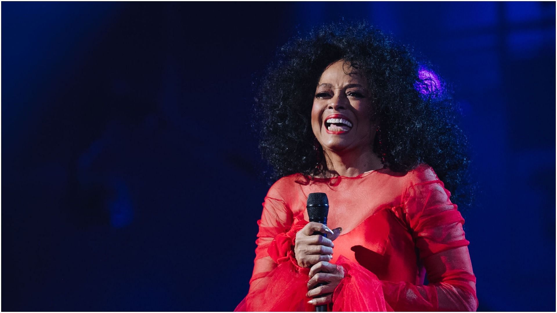 Diana Ross celebrated Christmas with her family (Image via Emma McIntyre/Getty Images)