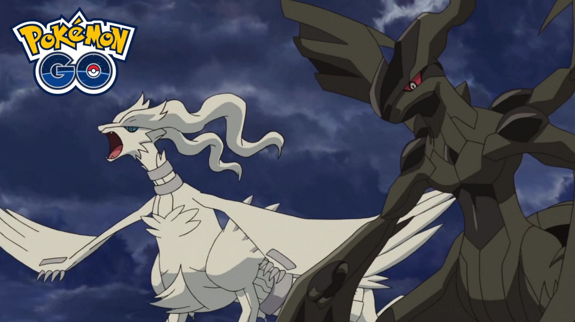 The final fight: Reshiram Vs Zekrom