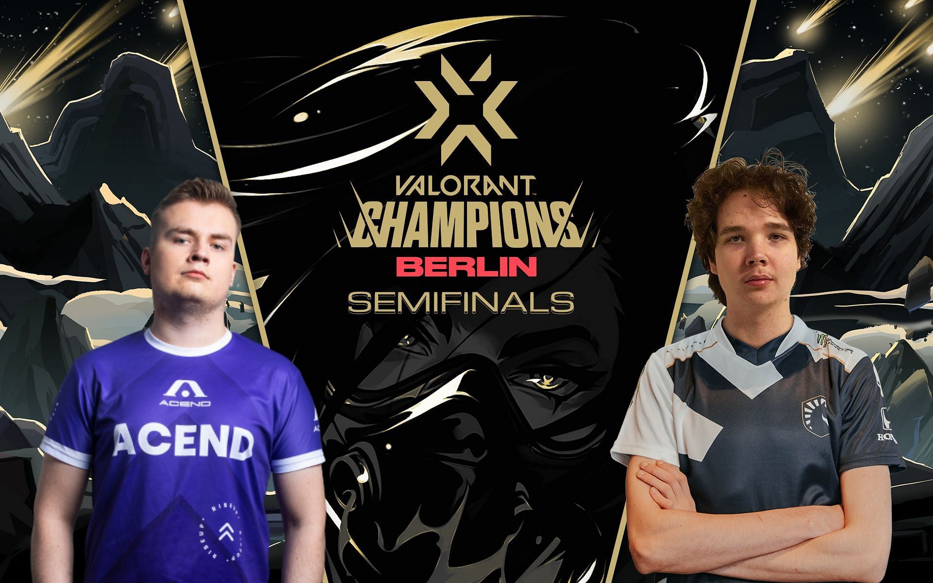 Acend vs Team Liquid kicks off the semifinals stage of the Valorant Champions 2021 (Image via Sportskeeda)