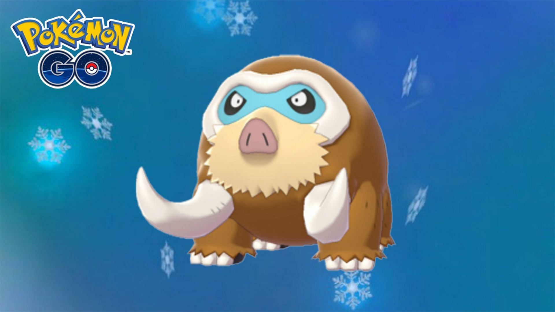 Mamoswine is a powerful fighter in Pokemon GO, but it should have optimized moves for maximum effect (Image via Niantic)