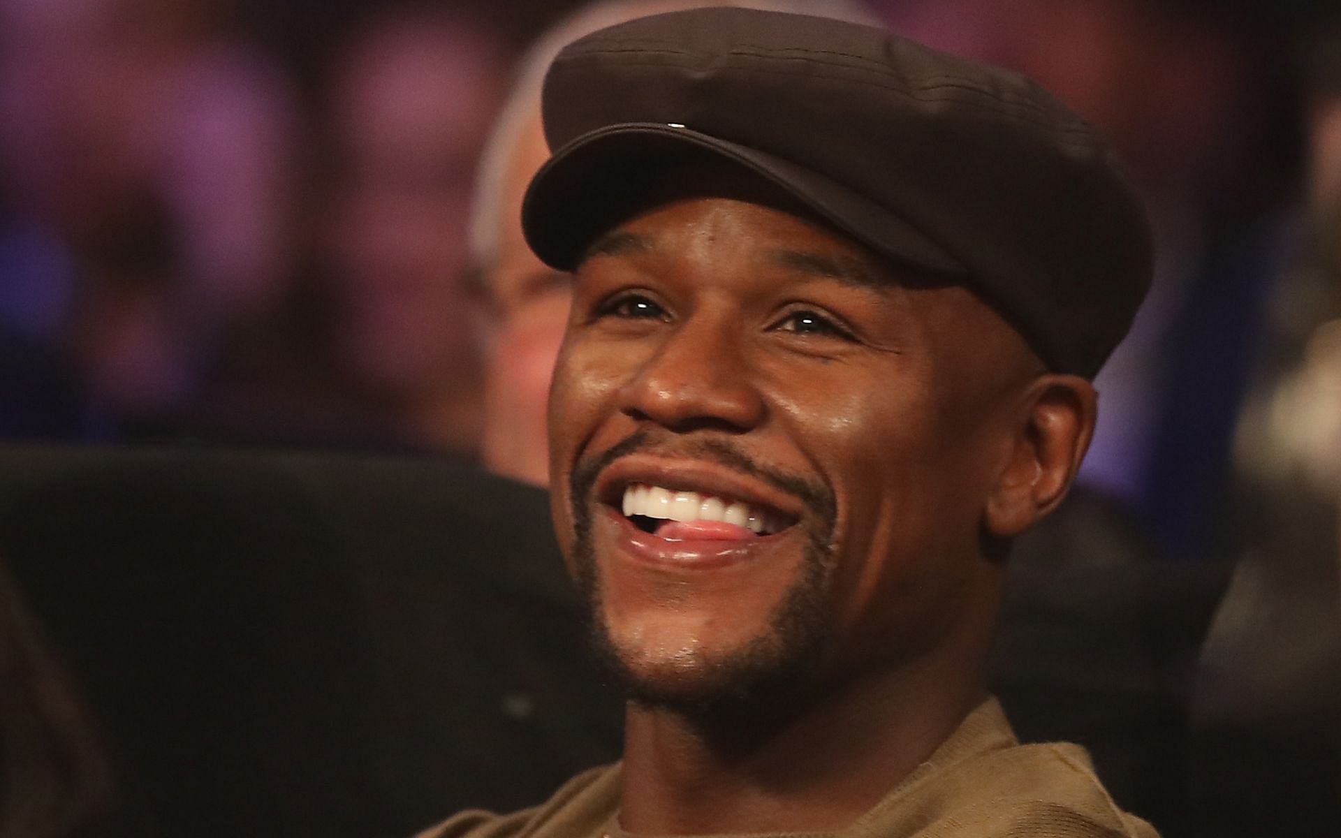 Former five-weight class boxing world champion Floyd Mayweather Jr. at an event