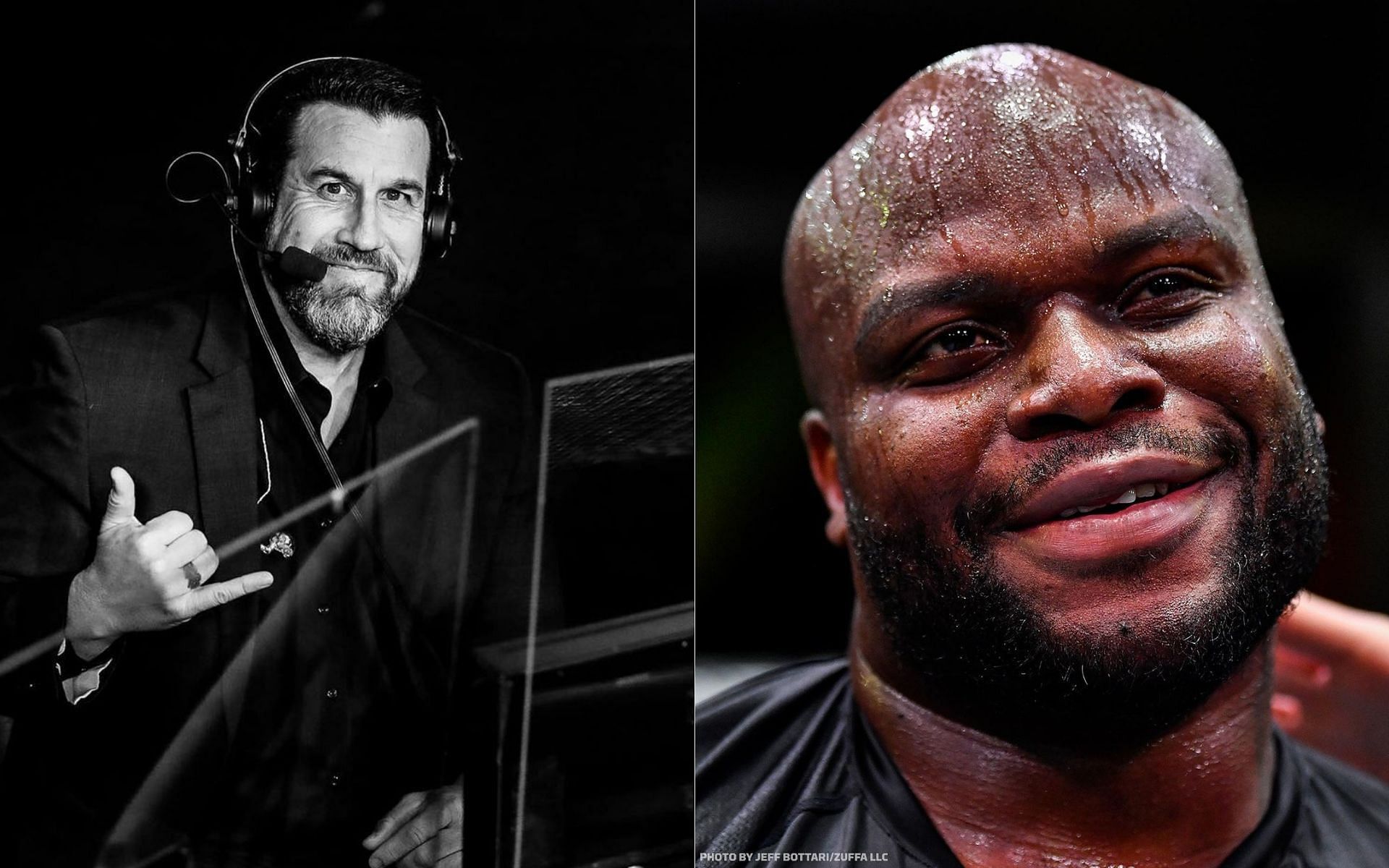 John McCarthy (left) and Derrick Lewis (right) [Image credits: @johnmccarthymma and @mmafighting on Instagram]