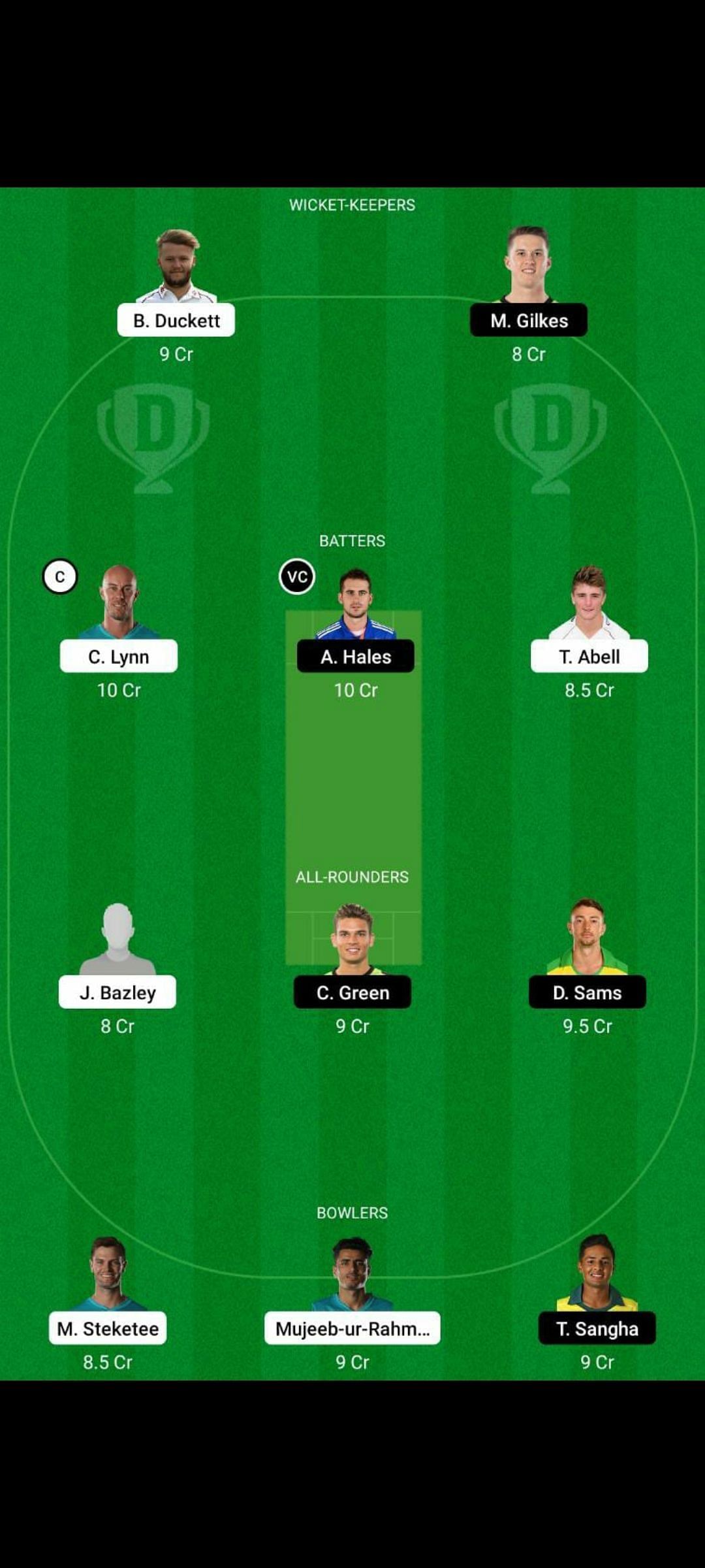 HEA vs THU Dream11 Tip #2