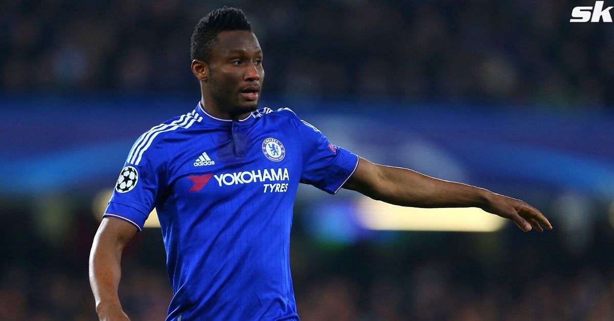 John Obi Mikel during a match for Chelsea