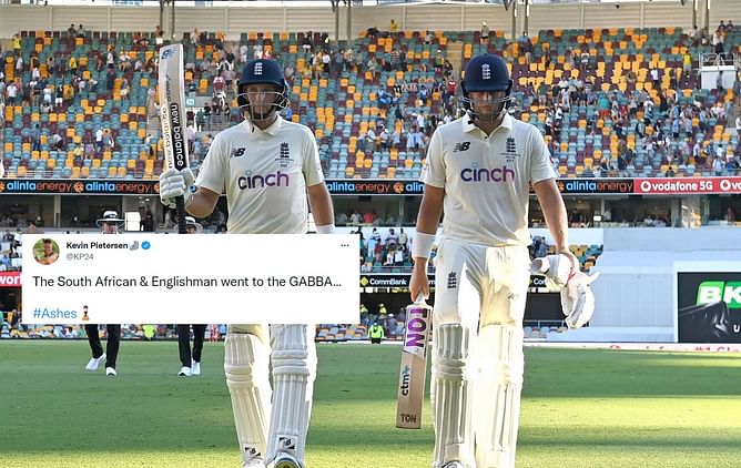"It's all happening at the Gabba" - How the world reacted as Joe Root, Dawid Malan partnership keeps England alive in 1st Ashes Test