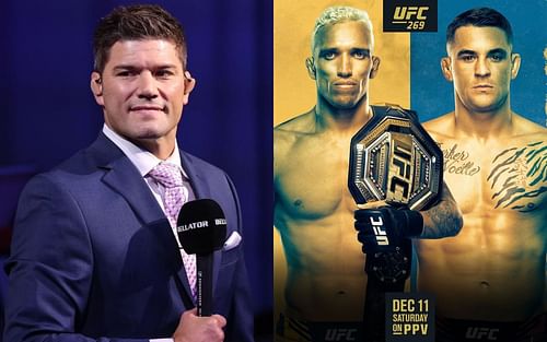 Josh Thomson (left), Charles Oliveira & Dustin Poirier (right) [Images Courtesy: @therealrunk @ufc on Instagram]