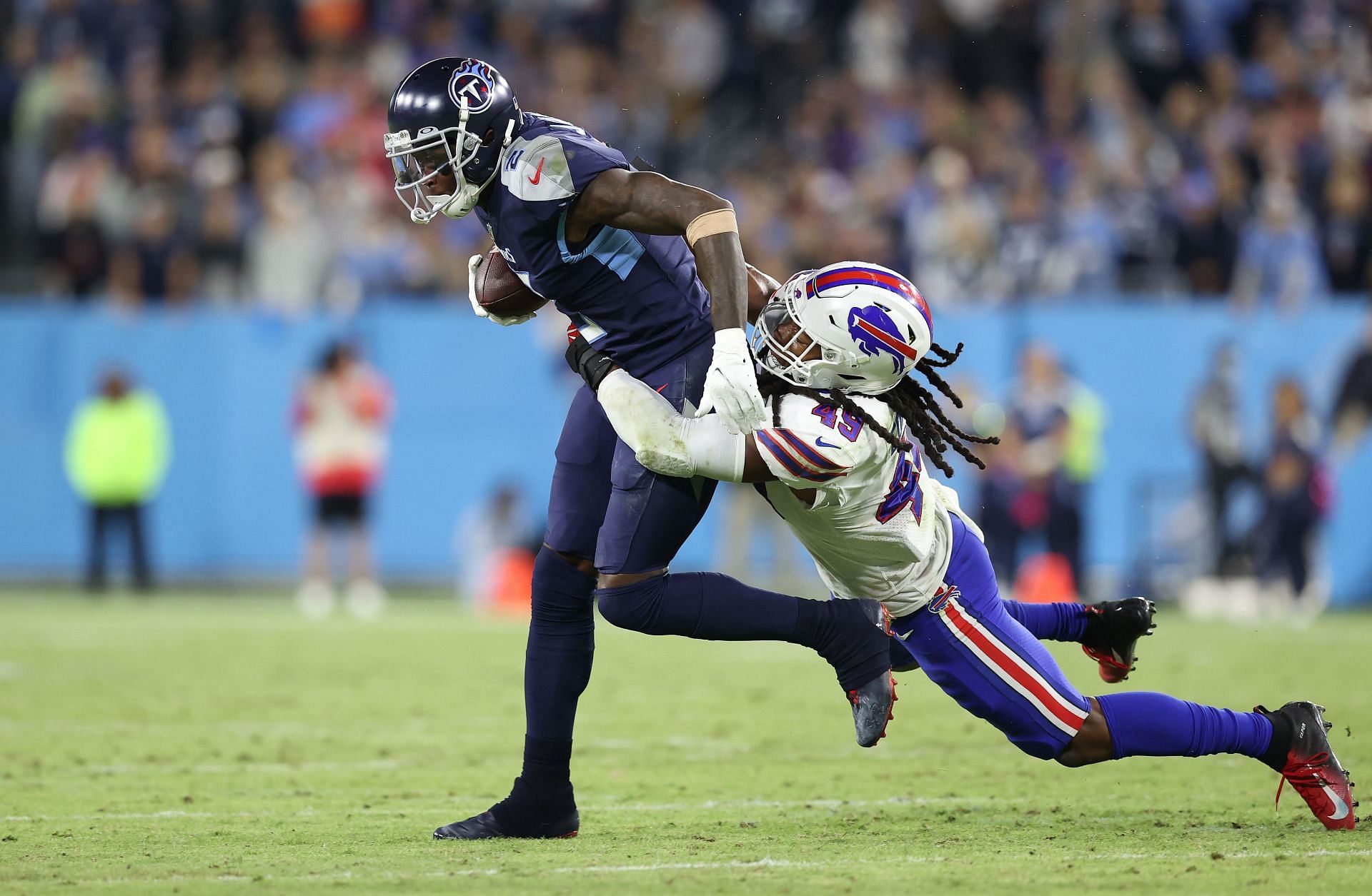 Tennessee Titans wide receiver Julio Jones