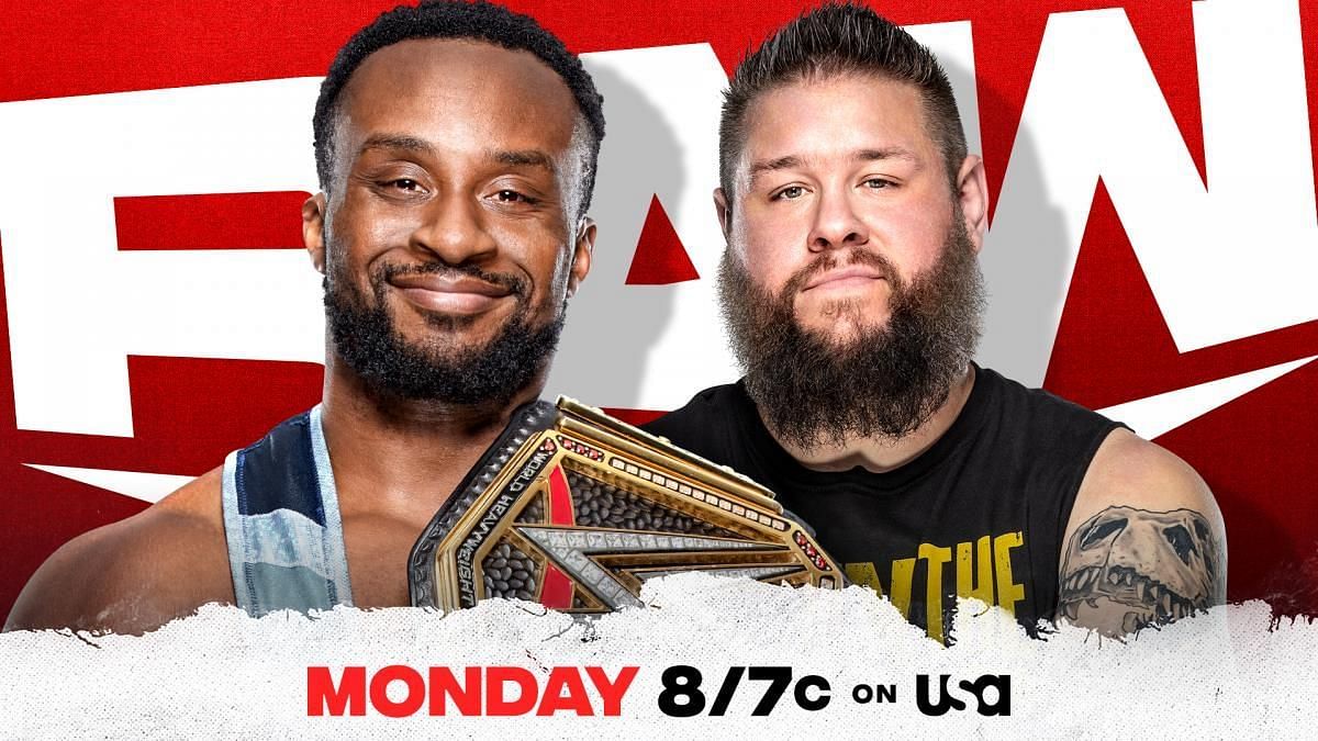 WWE Champion Big E will face Kevin Owens in a Steel Cage on WWE RAW