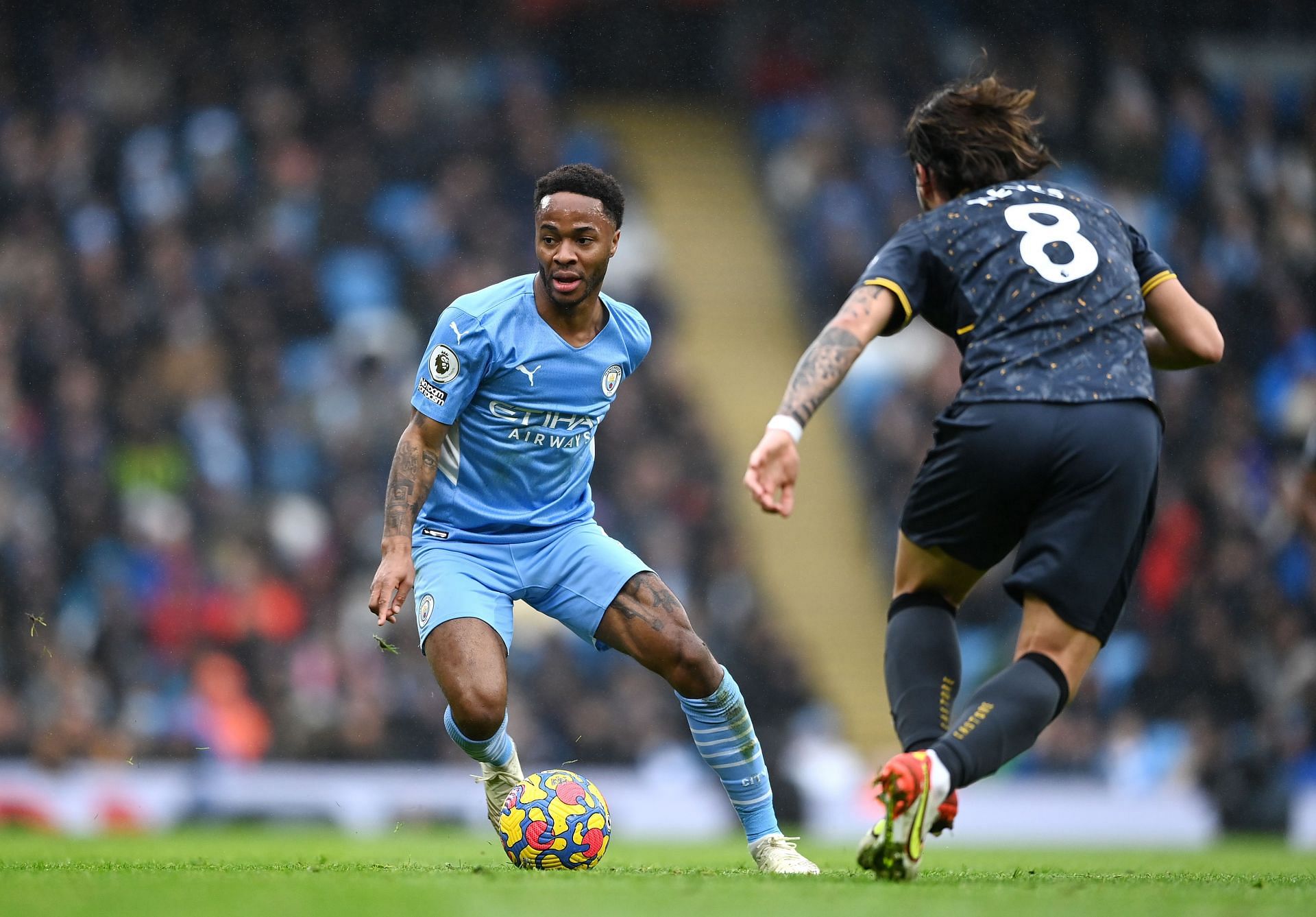 Sterling is the most recent player to score 100 league goals