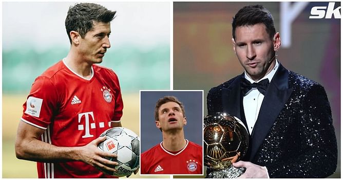 “Lewandowski deserved it more” - Thomas Muller says Lionel Messi winning 2021 Ballon d'Or was "definitely a disappointment"