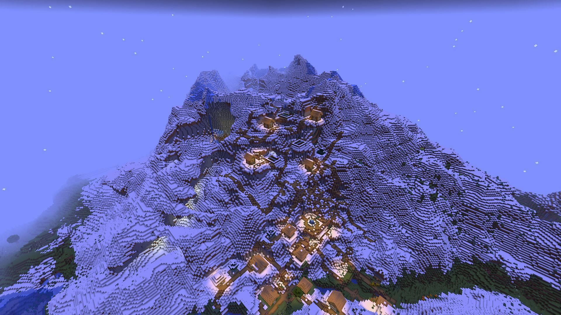 Beautiful 1.18 terrain (Image via Minecraft)