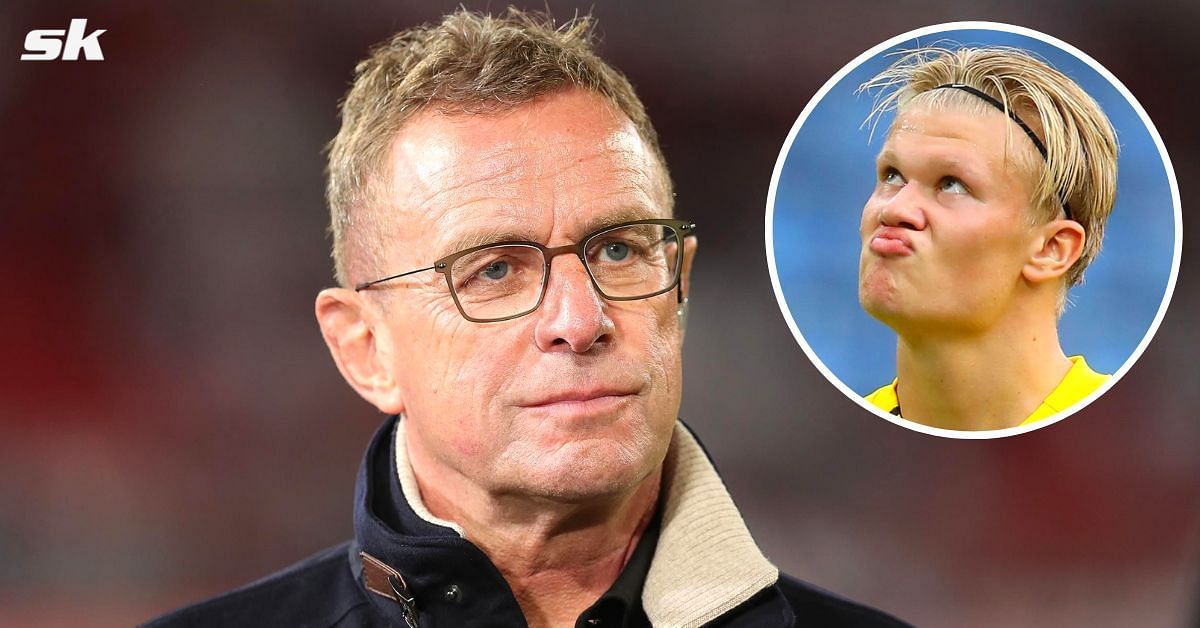 Manchester United interim manager Ralf Rangnick has commented on reports involving Erling Haaland