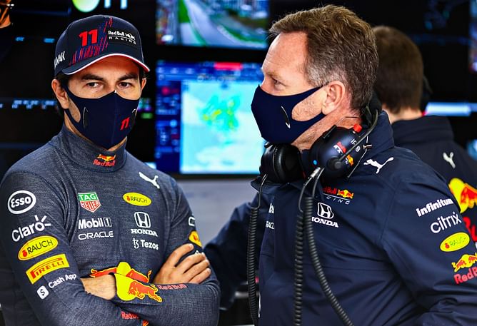 "Red Bull, it's his life" - Sergio Perez on Christian Horner's dedication to Red Bull F1 team