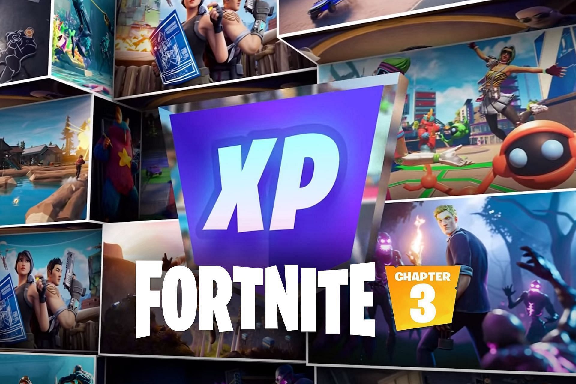 Earn XP fast in Fortnite Chapter 3 and reach level 100 quickly to unlock all the exclusive Chapter 3 Season 1 outfits, including Spider-Man (Image via Sportskeeda)