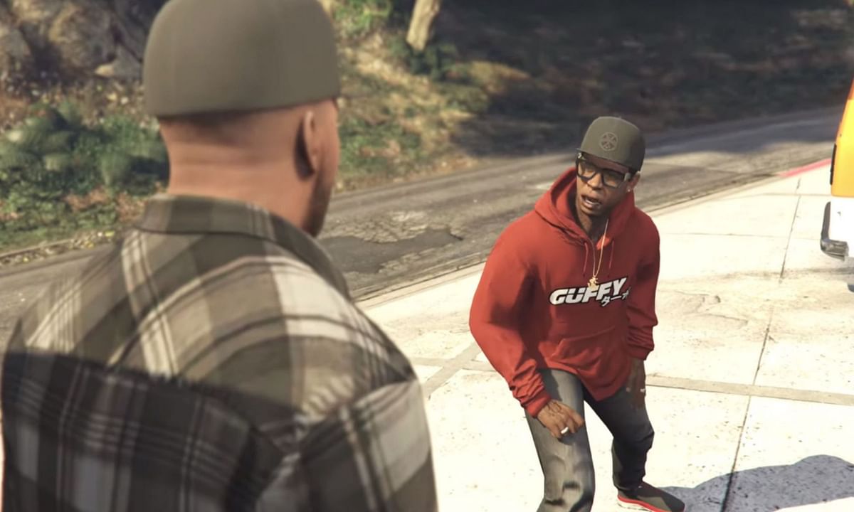 gta 5 lamar and franklin roast