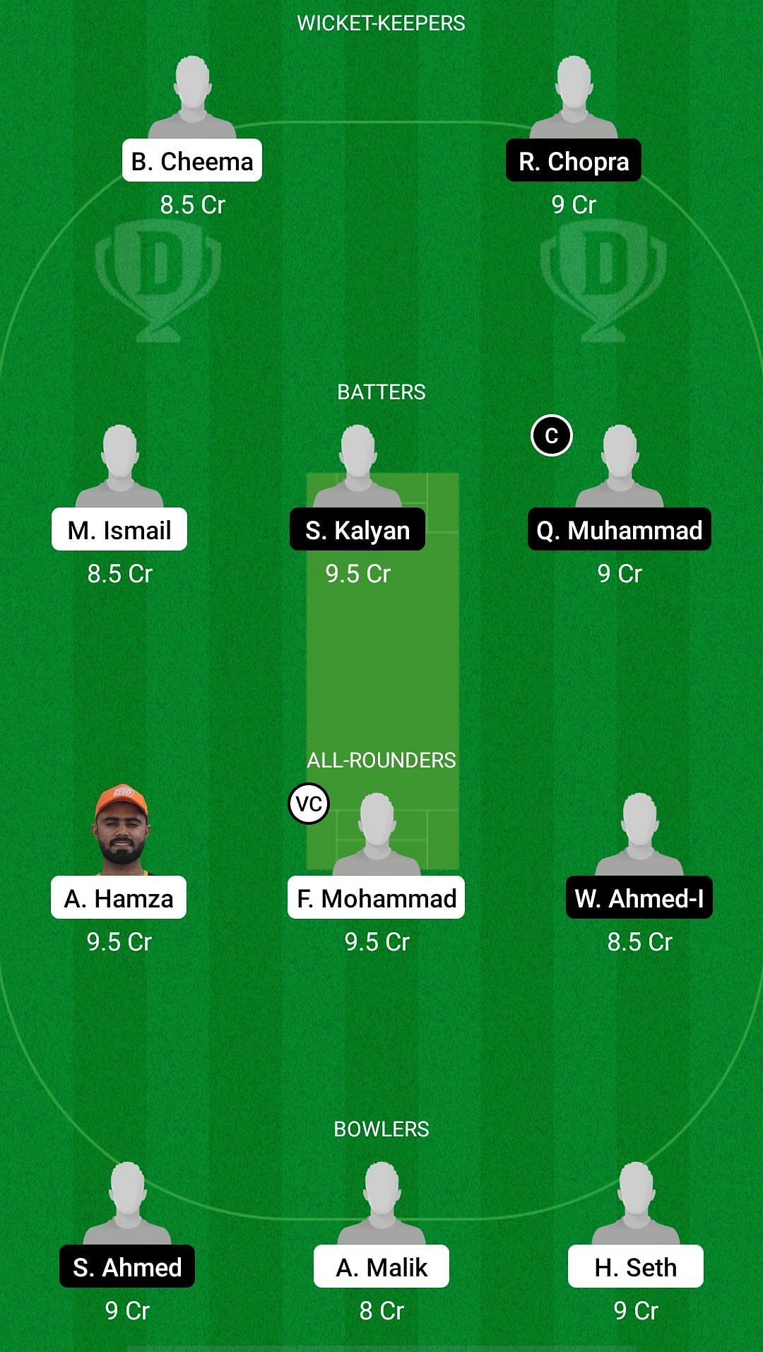 DUB vs AJM Dream11 Prediction - Emirates D10