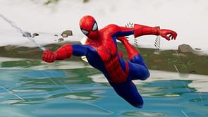 Can you save Spiderman Mythic web-shooters in a tent in Fortnite Chapter 3?