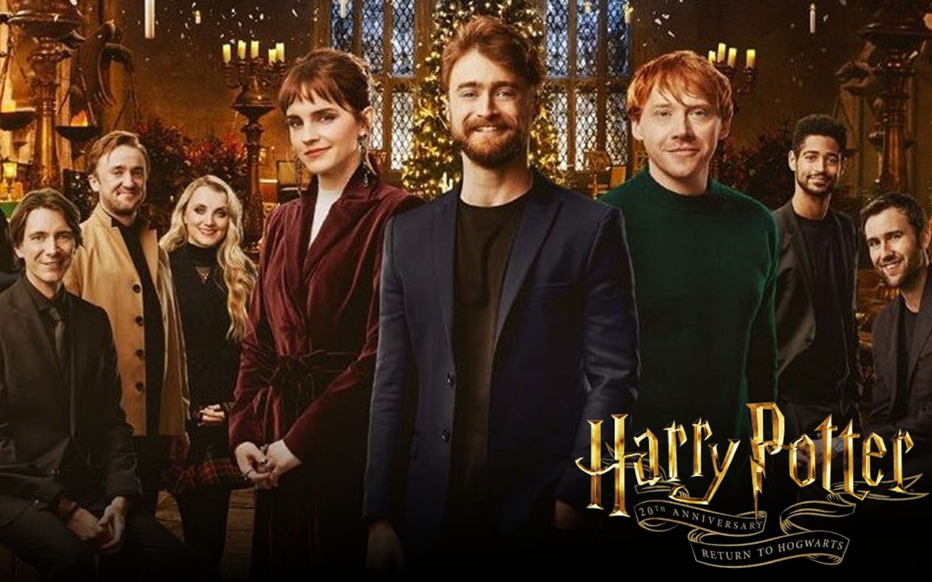 Promotional poster of Harry Potter 20th Anniversary: Return to Hogwarts (Image via Sportskeeda)