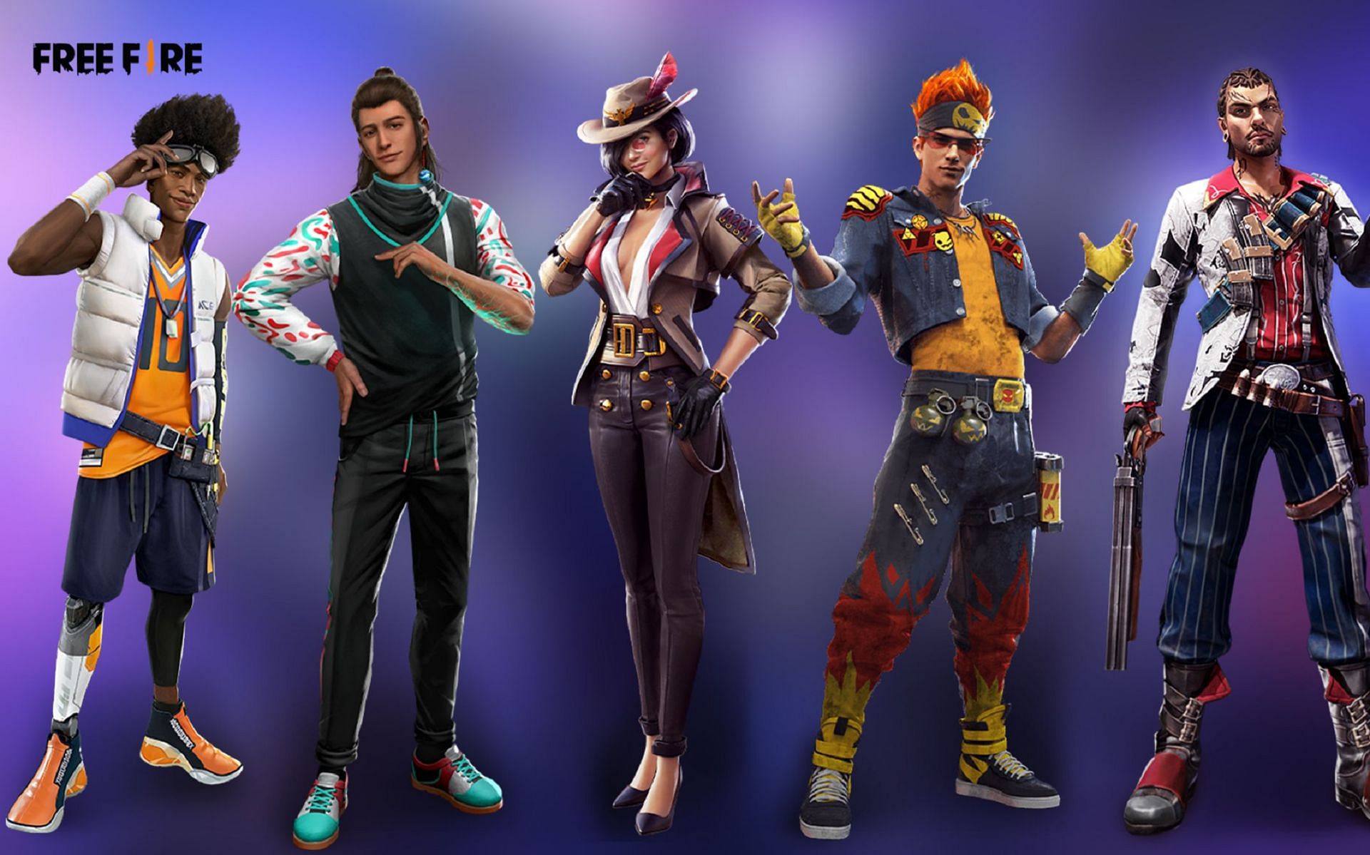 Buffing these Free Fire characters will open up more choices in-game (Image via Sportskeeda)