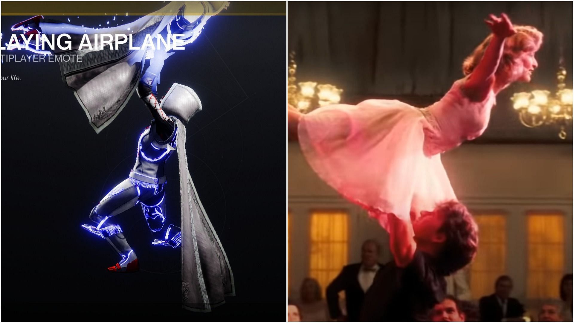 Destiny 2 referencing Dirty Dancing movie (Image via Sportskeeda)