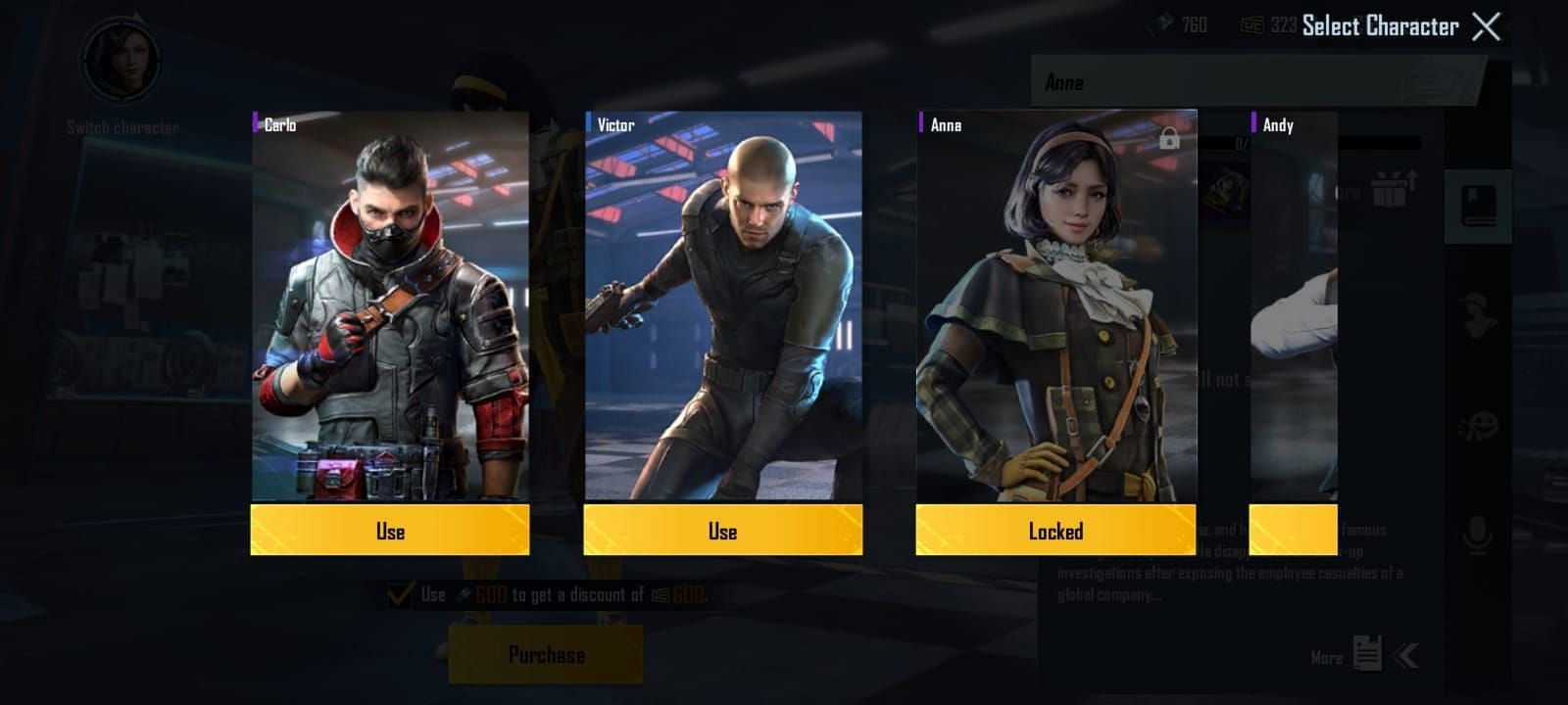 Guide to get new characters in BGMI and PUBG Mobile (Image via Krafton)