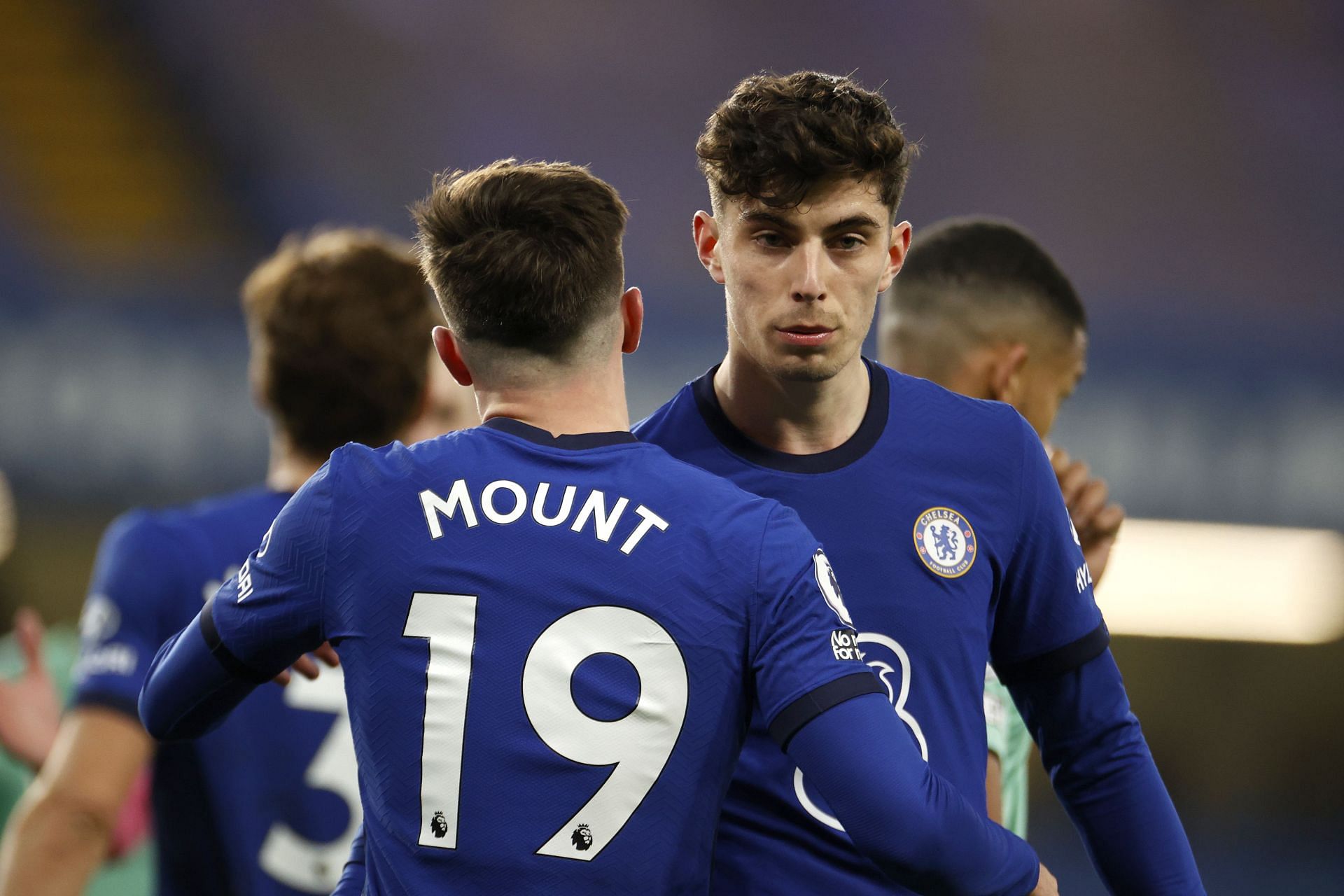 Mason Mount and Kai Havertz (R) are among Chelsea&#039;s talented young brigade