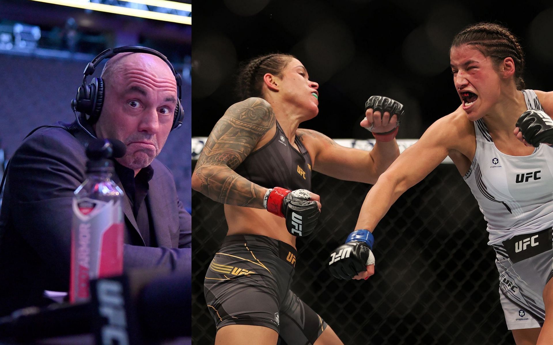 Joe Rogan took to Instagram to commend Julianna Pena and recalled the exciting moment when the Venezuelan Vixen was landing bombs on &#039;The Lioness&#039;