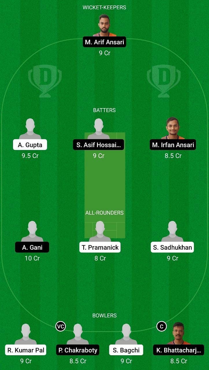 NSD vs HOD Dream11 Fantasy Suggestion #2 - Bengal Inter District T20 2021