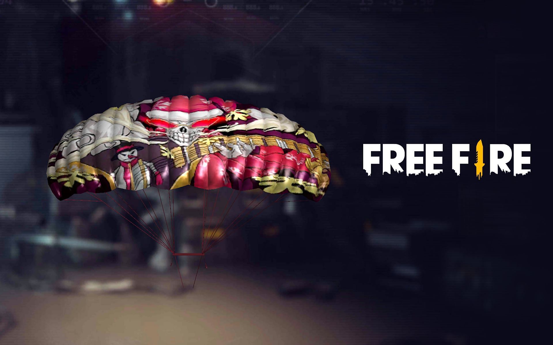 The exclusive parachute within the game (Image via Free Fire)