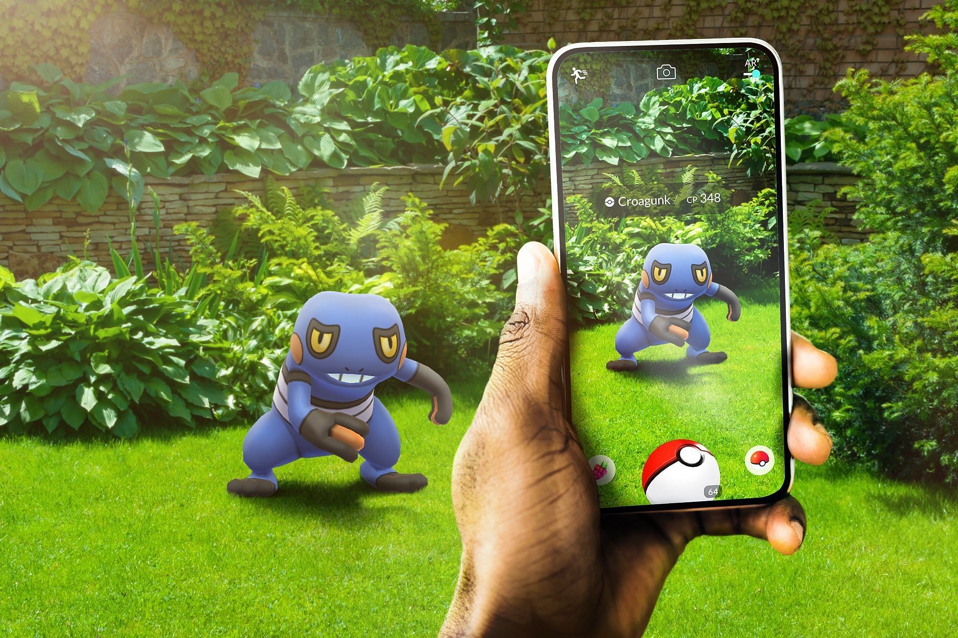 A higher FPS will allow trainer to catch Pokemon more easily (Image via Niantic)