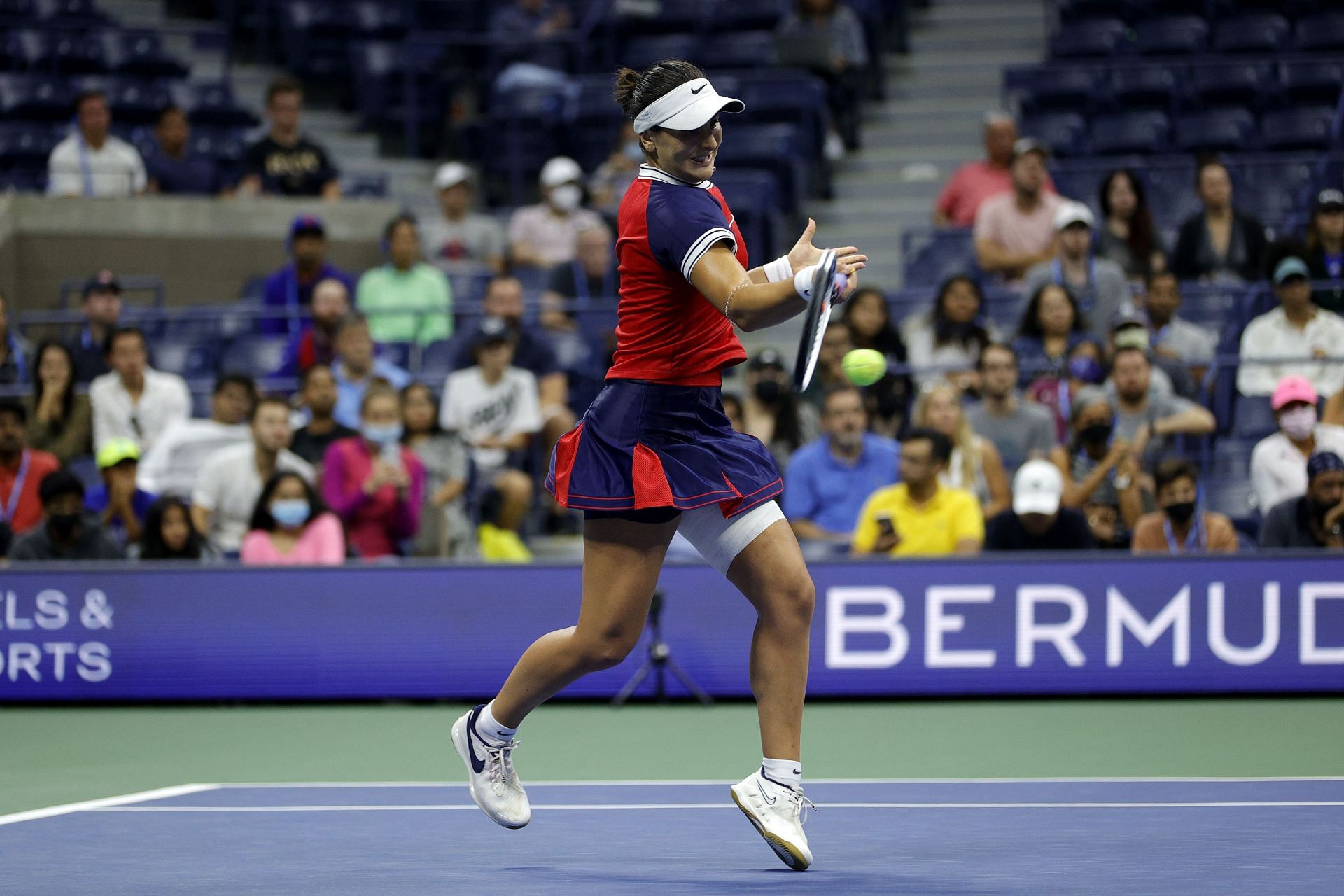 Bianca Andreescu at the US Open 2021