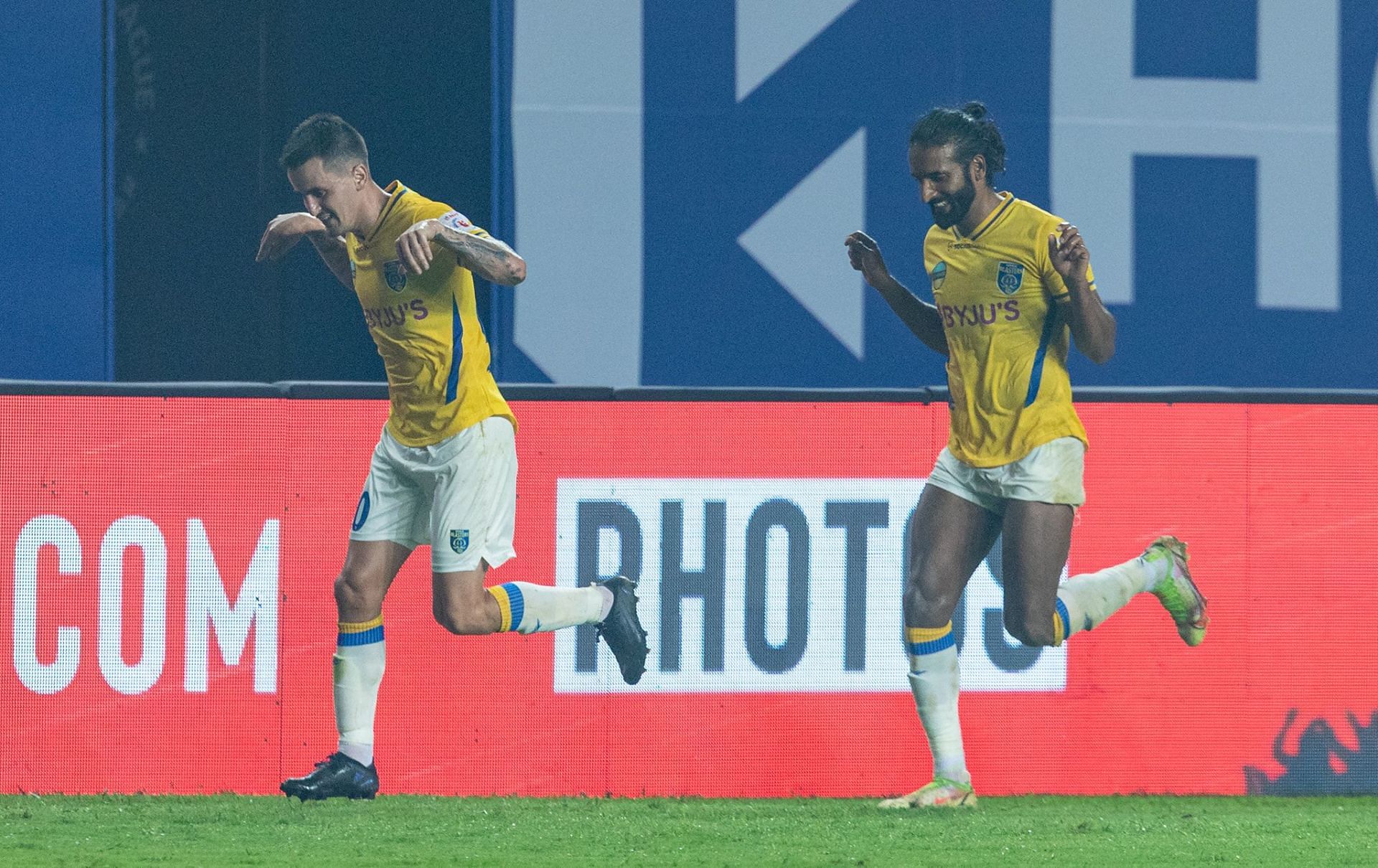Adrian Luna was the man of the match today (Image courtesy: ISL social media)