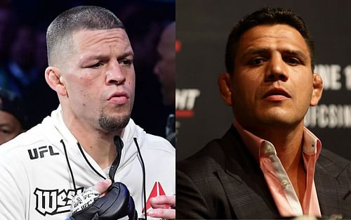 Nate Diaz and Rafael dos Anjos