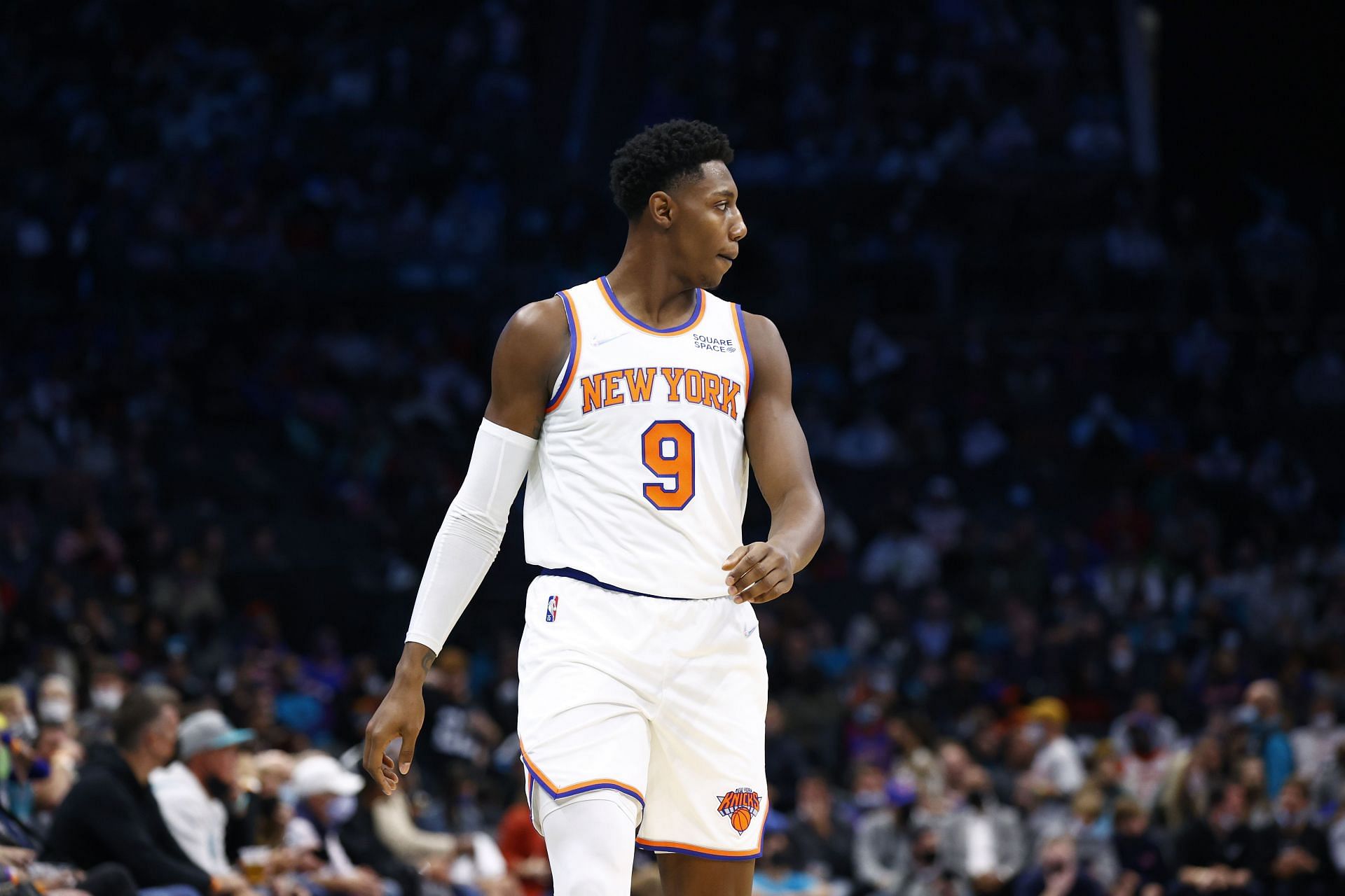 RJ Barrett of the New York Knicks.