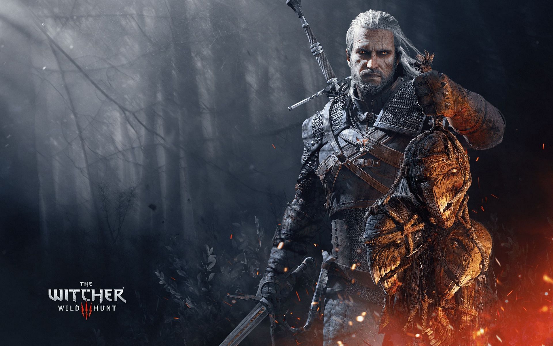 The Witcher 3:Wild Hunt (Image via WallpaperAccess)
