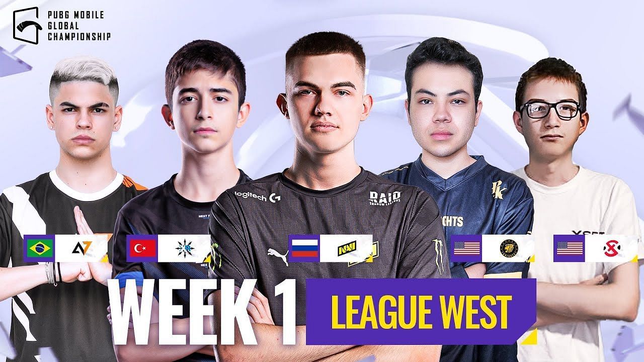 The PMGC 2021 League Stage West Day 1 has concluded (Image via PUBG Mobile)