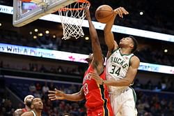 “I’ve got to keep on moving forward, keep on getting better and keep helping my teammates win games” - Giannis Antetokounmpo after becoming the all-time blocks leader for Milwaukee Bucks