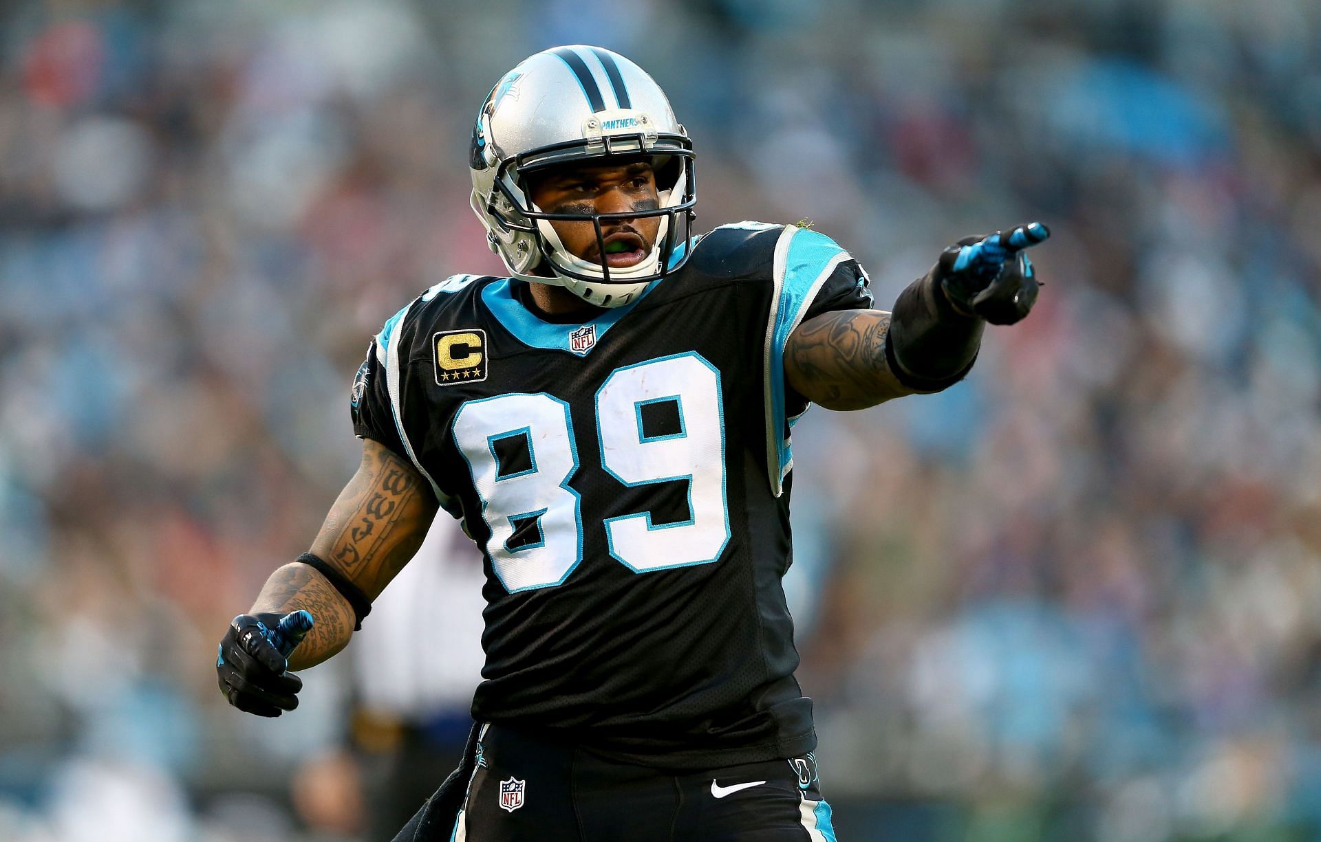 Former Carolina Panthers wider receiver Steve Smith Sr.